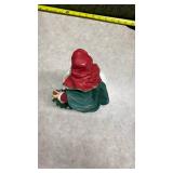 Santa Claus Figurine with Swan and Tree