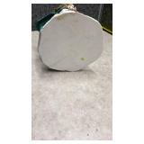 Santa Claus Figurine with Swan and Tree