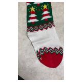 Christmas Tree Pattern Knit Stocking