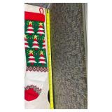 Christmas Tree Pattern Knit Stocking