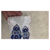 Kukensammy Blue Gem Wedding Garter Set