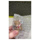 1996 Hallmark Peppermint Surprise Mouse Christmas Ornament