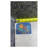 Lot of North Pole Village Scene Wall Decoration