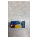 Lot of North Pole Village Scene Wall Decoration