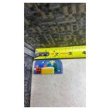 Lot of North Pole Village Scene Wall Decoration