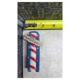 Lot of North Pole Village Scene Wall Decoration