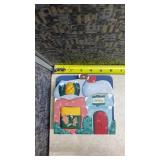 Lot of North Pole Village Scene Wall Decoration