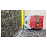 Lot of North Pole Village Scene Wall Decoration