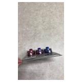 Master Lock Colored Combination Padlocks 3-Pack