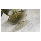 3 Boxes of Gold Compot Pedestal Dessert Bowl