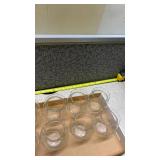 10 Clear Glass Dessert Bowls