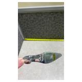 Silver High Heel Christmas Ornament