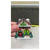Christmas Village Miniature Houses Set