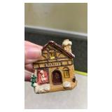 Christmas Village Miniature Houses Set