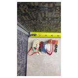 Kurt Adler Snowman with Pets Christmas Ornament