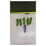 Holiday Time Glitter Shoes Ornaments Set