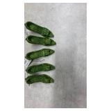 Holiday Time Glitter Shoes Ornaments Set