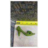 Holiday Time Glitter Shoes Ornaments Set