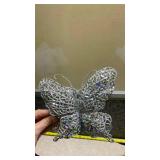 Glitter Butterfly Ornament Set