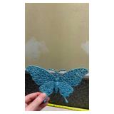 Glitter Butterfly Ornament Set