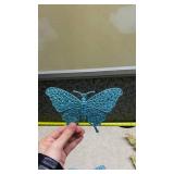 Glitter Butterfly Ornament Set