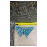 Glitter Butterfly Ornament Set