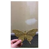 Glitter Butterfly Ornament Set