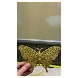 Glitter Butterfly Ornament Set