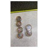 Comar Family Tree Photo Ornaments Set