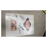 Through The Years Tour Album with Signatures