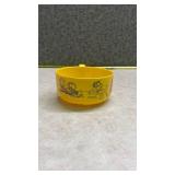 Walt Disney Mickey Mouse Yellow Plastic Cup