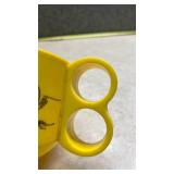 Walt Disney Mickey Mouse Yellow Plastic Cup