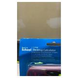 2 Purple 12-Digit Desktop Calculator