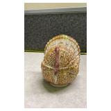 Decorative Turkey Ceramic Box with Lid