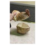 Decorative Turkey Ceramic Box with Lid