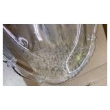 Mikasa Crystal Holiday Angels Platter and Box