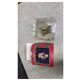 Enesco Christopher Catmouse Christmas Ornament 1992