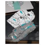 Stretchy Changing Pad Covers for Boys Girls,2 Pack Jersey Knit,Elephant & Whale