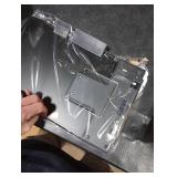 Knitting Pattern Holder with 4 Replacement Black Magnets, Knitting Chart Keeper Cross Stitch Pattern Holder for Crochet, Cross Stitch Supplies & Accessories, 12.2 L x 9.21 W