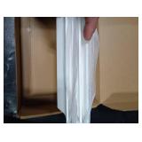 M&B GWPP 4-Pack Unbreakable 10x6.3 Inch Melamine Plates - White Rectangular Serving Tray for Camping, BBQ, Party & Daily Use, Dishwasher Safe BPA-Free Durable Serving Platters (White)