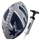 Franklin Sports NFL Dallas Cowboys Football - Youth Football - Mini 8.5  Rubber Football - Perfect for Kids - Team Logos and Colors!
