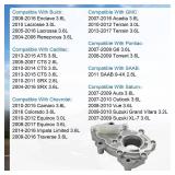 Engine Oil Pump 12640448 replacement for Chevrolet Equinox,Traverse,Impala & Buick Enclave,Lacrosse & Cadillac SRX, CTS & GMC Acadia,Terrain & Pontiac & SAAB & Saturn M353,12584298