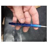 uxcell Watch Spring Bar Tool Double Tips Watch Spring Link Pin Removal Tool with Metric Scale for Watch Repair, Blue