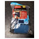Hanes Mens Underwear Briefs, Cool Dri Moisture-wicking Cotton No-ride-up For Men, 6 Pack - Dyed Assorted, Large US