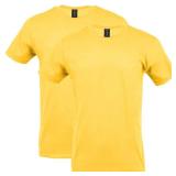 Gildan Unisex Adult Softstyle Cotton T-Shirt, Style G64000, Multipack, Daisy (2-Pack), Medium US