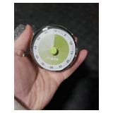 Teeloray Time Timer for Kids & Adults - 60 Min Countdown Timer, Time Management Tool for Home, Classroom, Teacher, Study, Cooking - Green