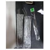 Tessco for you 4 Pcs Creative Glass Cups Vintage Drinking Glasses Ribbed Glassware Aesthetic Cup Entertainment Dinnerware Glassware with Straws Set for Kitchen Coffee Beverage(16 oz,Clear)