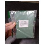 Homtable 50 Pack Sage-Green Blank Cards Cardstock Thick Kraft Paper Brown Greeting Cards for DIY Gift Card Menus, Baby Shower and Wedding Invitations (4x6IN)