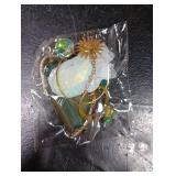 Sun Catcher, 6 pcs Sun Catchers with Crystals Prism Agate Slices Bulk Outdoor Garden Indoor Hanging Decor for Home Car Window Christmas Party Wedding Gift