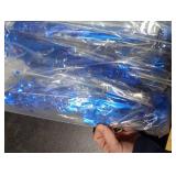 6 Set Royal Blue Table Balloons Foil Spray Centerpiece with Royal Blue and Confetti Balloons Stand Kit for Birthday Party Girls Baby Shower Wedding Bridal Shower Prom Graduation Table Decorations